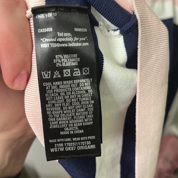 Ted Baker Dresses Ted Baker Origami Dress Poshmark